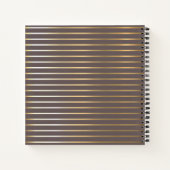 Poêle en fonte d'or livre de recettes personnalisé (Dos)