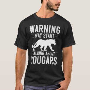 Poema Berg Leeuw Dier Kat Hoofd Schattige Wildeka T-shirt
