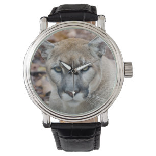 Poema, bergleeuw, Florida panter, Puma Horloge