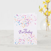 Poème amusant pour maman carte d'anniversaire (Fleur jaune)