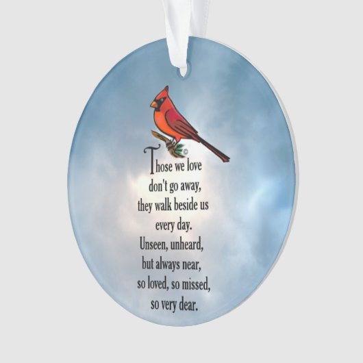 Poème cardinal "So Loved" (devant)