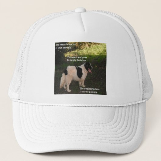 Poème casquette Poème Tous Les Chiens Rêvent Par L (Devant)