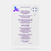 Poème chrétien, Hauteur de l'humanité (Recto)