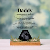 Poème de choc pour papa Ultrasonographie (Neutre)