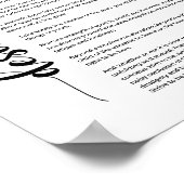 Poème de Desiderata par Max Ehrmann Poster (Coin)