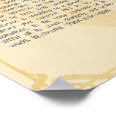 Poème de Desiderata par Max Ehrmann Poster (Coin)