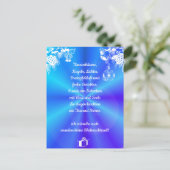 Poème de Noël allemand , Ajoutez votre texte Carte (Debout devant)