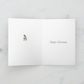 poème de noël robin et carte d'arbre xmas (Intérieur)