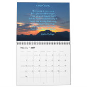 Poème du calendrier du mois (Feb 2027)