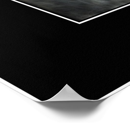 Poème et affiche d'art GRAY WOLF (Coin)