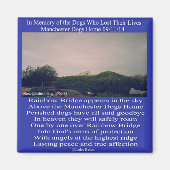 Poème Magnet Manchester Rainbow Bridge (Devant)