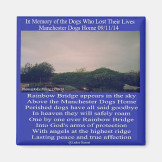 Poème Magnet Manchester Rainbow Bridge