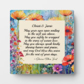 Poème Mariage / Plaque Fiançailles (Devant)