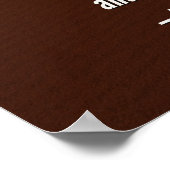 Poème Ozymandias par Percy Shelley, 1819 Poster (Coin)