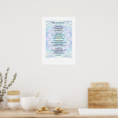 Poème : Poster "When Your Pet Goes" (Matte) (Cuisine)