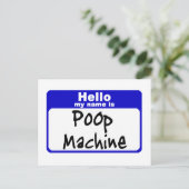 poep3 briefkaart (Staand voorkant)