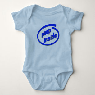 Poep Erbinnen Grappige Baby Peuter Kruippak Romper