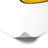 Poep Fruity Funny Fruit Pun Poster (Hoek)