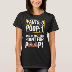 Poep Meme Toilet Humor Poep Grappig Sportbroek 0 P T-shirt