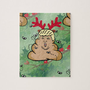 poep rendier donald trump legpuzzel