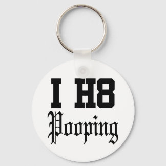 poeping sleutelhanger
