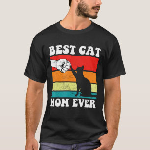 poes, beste poes moeder ooit miauwen met mijn poe t-shirt