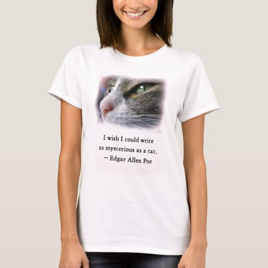 Poe's Cat T-shirt (Voorkant)