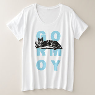 poes grote maat t-shirt