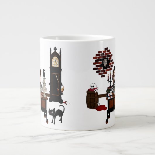 'Poe's Madness' Jumbo Mok (Voorkant)