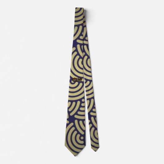 Poe's Magic Art Deco Necktie Stropdas (Voorkant)