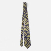 Poe's Magic Art Deco Necktie Stropdas (Achterkant)