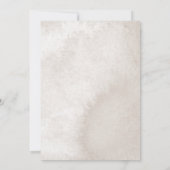 Poesia Faire-part de mariage Taupe (Dos)