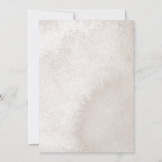 Poesia Faire-part de mariage Taupe (Dos)