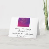 Poésie - Carte de voeux éveillante (Dos)