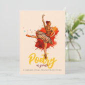 Poésie en Pointe | Invitation à la représentation  (Debout devant)