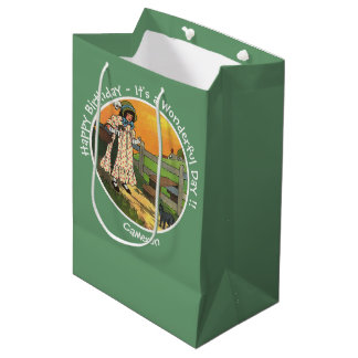 Poesje-Cat, waar ben je geweest? verjaardagsfeestj Medium Cadeauzakje