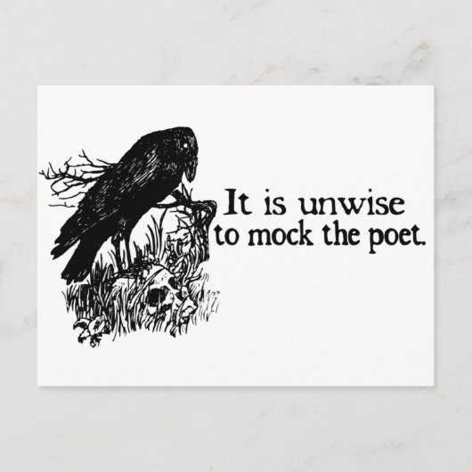 Poet Briefkaart (Voorkant)