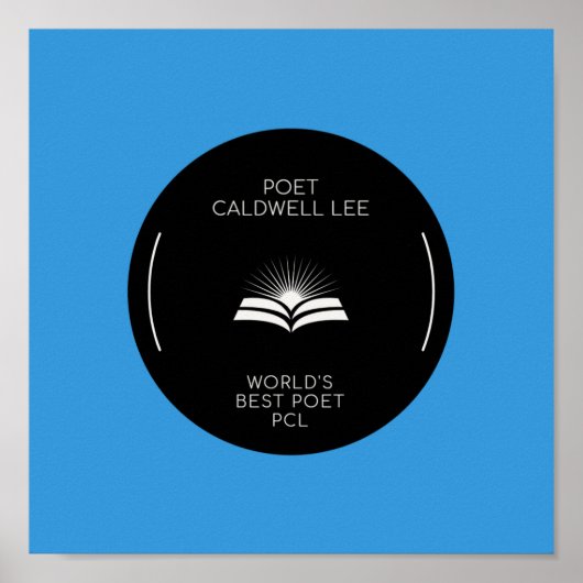 Poet Caldwell Lee Poster (Voorkant)