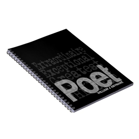 Poet Extraordinaire CUSTOM Notitieboek (Rechterzijde)