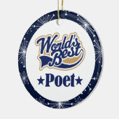 Poet Gift Ornament (Links)
