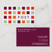 POET (moskeesvierkantjes) Visitekaartje (Voorkant / Achterkant)