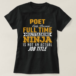 Poet T-shirt