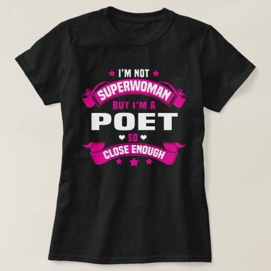 Poet T-shirt (Design voorkant)