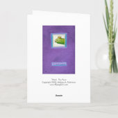 Poète cornichon d'anguille roi? fun bizarre carte  (Dos)