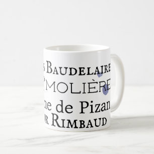 Poètes français Café Mug