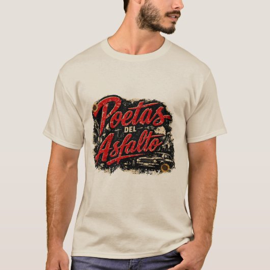 Poetic Outlaw Rock T-shirt (Voorkant)