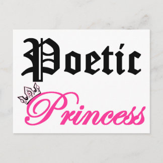 Poetic Princess Briefkaart