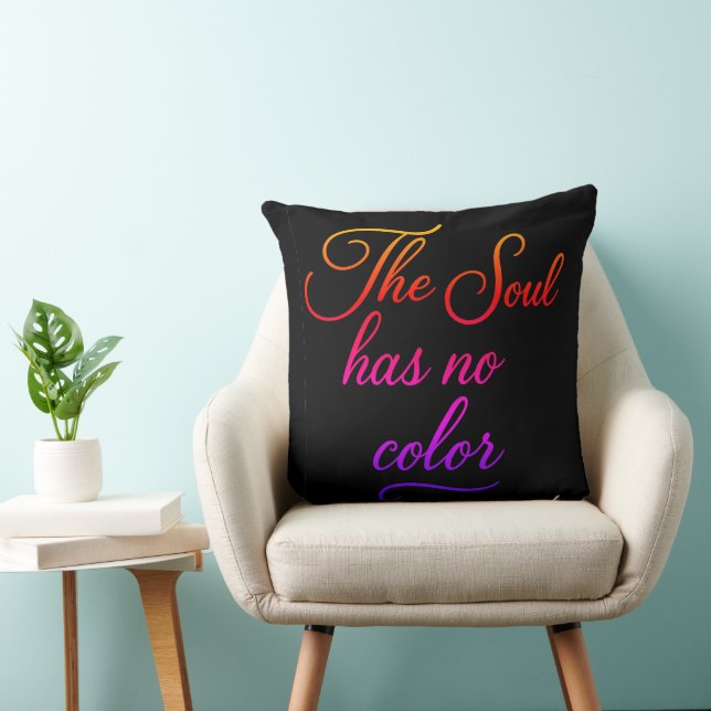 'Poetic Quotes Colelction' Throw Pillow Kussen (Stoel)