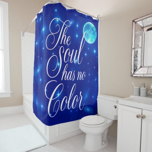 'Poetic Quotes Collection' Shower Curtain Douchegordijn (In situ)