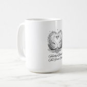 Poetic Swan T-Shirt, Mug (Devant gauche)